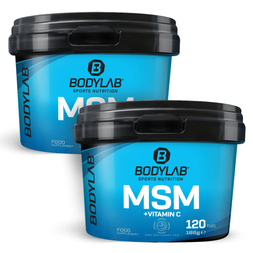 2 x MSM + Vitamin C (120 Tabletten)