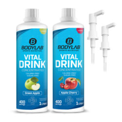 2 x Vital Zero Drink (je 1000ml) + 2 Dosierpumpen