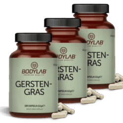 3 x Gerstengras in Kapselform (3 x 180 Kapseln)
