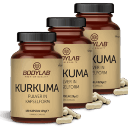 3 x Kurkuma Pulver in Kapselform (3 x 180 Kapseln)