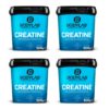 4 x Creatine Powder (500g)