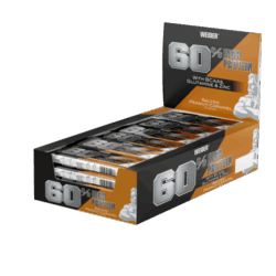 60% Protein Bar - 24x45g - Salted Peanut Caramel