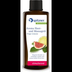 Aroma Haut- und Massageöl Feige-Limone (190ml)