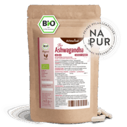 Ashwagandha Kapseln Bio Nachfüllpack (400 Kapseln)