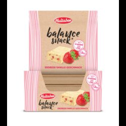Balance Snack Riegel - 18x38g - Erdbeer Vanille