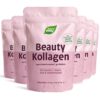 Beauty Kollagen Pulver I 5in1 I 15 g Kollagen Typ I & III, 50 mg Hyaluronsäure, Biotin, Vitamin C, Zink I 30 Portionen