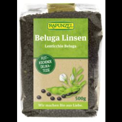 Beluga Linsen schwarz bio (500g)