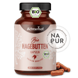 Bio Hagebutten Kapseln (180 Kapseln)