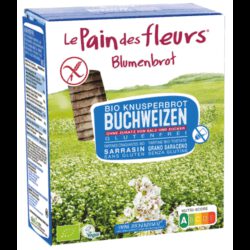Blumenbrot Buchweizen ohne Zusatz von Zucker ohne Salz bio (150g)