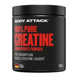 Body Attack - 100% Pure Creatine - 300 g