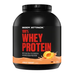 Body Attack - 100 % Whey Protein - Apricot Joghurt - 2000 g