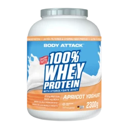 Body Attack - 100 % Whey Protein - Apricot Joghurt - 2300 g