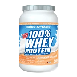 Body Attack - 100 % Whey Protein - Apricot Joghurt - 900 g