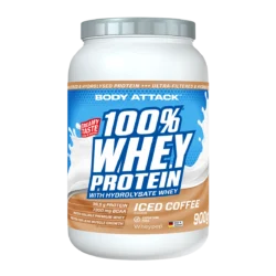 Body Attack - 100 % Whey Protein - Iced Coffee - 900 g