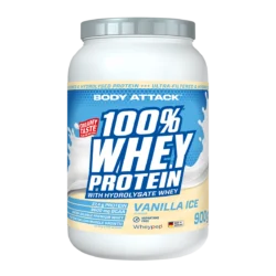Body Attack - 100 % Whey Protein - Vanilla Ice - 900 g