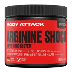 Body Attack - Arginine Shock - 80 Caps