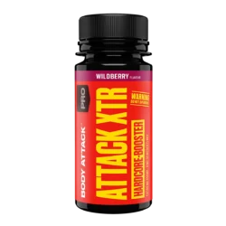 Body Attack - Attack Shot XTR - Wildberry - 60 ml