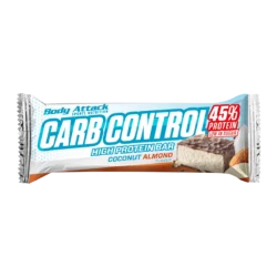 Body Attack - Carb Control Proteinriegel - Coconut Almond - 100 g