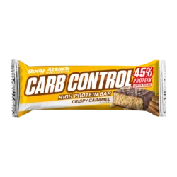 Body Attack - Carb Control Proteinriegel - Crispy Caramel - 100 g