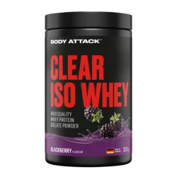 Body Attack - Clear Iso Whey - Blackberry - 300 g