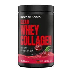 Body Attack - Clear Whey Collagen - Cherry - 300 g