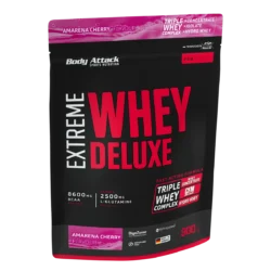 Body Attack - Extreme Whey Deluxe - Amarena Cherry - 900 g