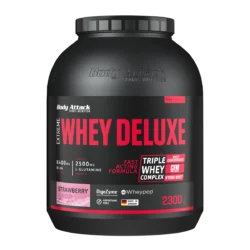 Body Attack - Extreme Whey Deluxe - Strawberry - 2300 g