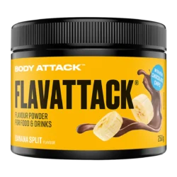 Body Attack - Flavattack - Banana Split - 250 g