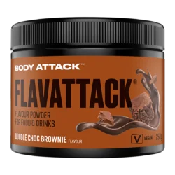 Body Attack - Flavattack - Double Chocolate Brownie Vegan - 250 g