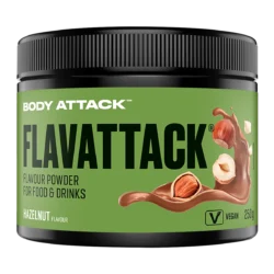 Body Attack - Flavattack - Hazelnut Vegan - 250 g