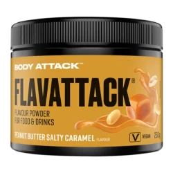 Body Attack - Flavattack - Peanut Butter Salty Caramel Vegan - 250 g