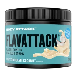 Body Attack - Flavattack - White Chocolate Coconut - 250 g