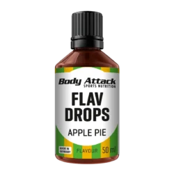 Body Attack - Flav Drops - Apple Pie - 50 ml