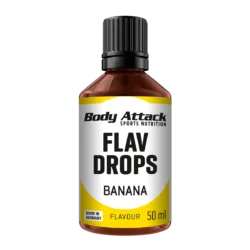 Body Attack - Flav Drops - Banana - 50 ml