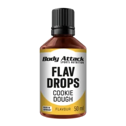 Body Attack - Flav Drops - Cookie Dough - 50 ml