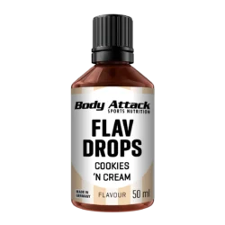 Body Attack - Flav Drops - Cookies n Cream - 50 ml