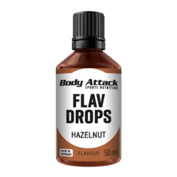 Body Attack - Flav Drops - Hazelnut - 50 ml