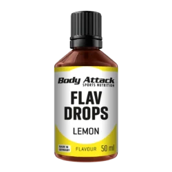 Body Attack - Flav Drops - Lemon - 50 ml