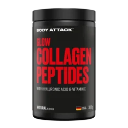Body Attack - Glow Collagen Peptides - Natural - 300 g