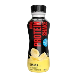 Body Attack - High Protein Shake - Banana - 500 ml