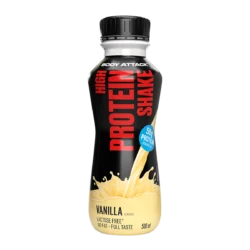 Body Attack - High Protein Shake - Vanilla - 500 ml
