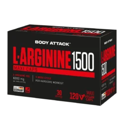 Body Attack - L Arginine 1500 - 120 Caps
