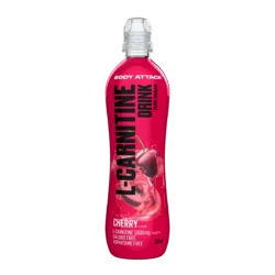 Body Attack - L Carnitine Drink - Cherry - 500 ml