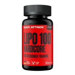 Body Attack - Lipo 100 Hardcore - 60 Caps
