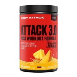 Body Attack - Post Attack 3.0 - Exotic Fruit - 900 g