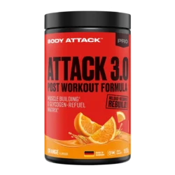 Body Attack - Post Attack 3.0 - Orange - 900 g