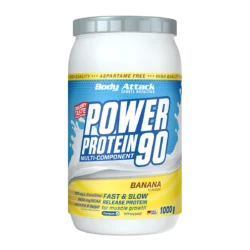 Body Attack - Power Protein 90 - Banana - 1000 g