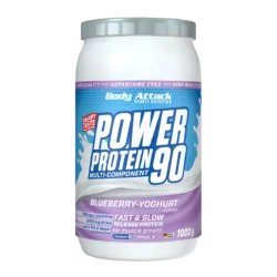 Body Attack - Power Protein 90 - Blueberry Yoghurt - 1000 g