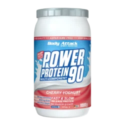 Body Attack - Power Protein 90 - Cherry Yoghurt - 1000 g