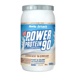 Body Attack - Power Protein 90 - Cookies n Cream - 1000 g